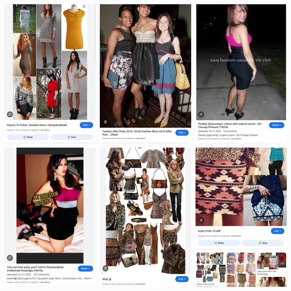 Surprise Bundle Lot Junior Womans Dress Sweater Clubbing 2000's Y2k 2005 2015 L